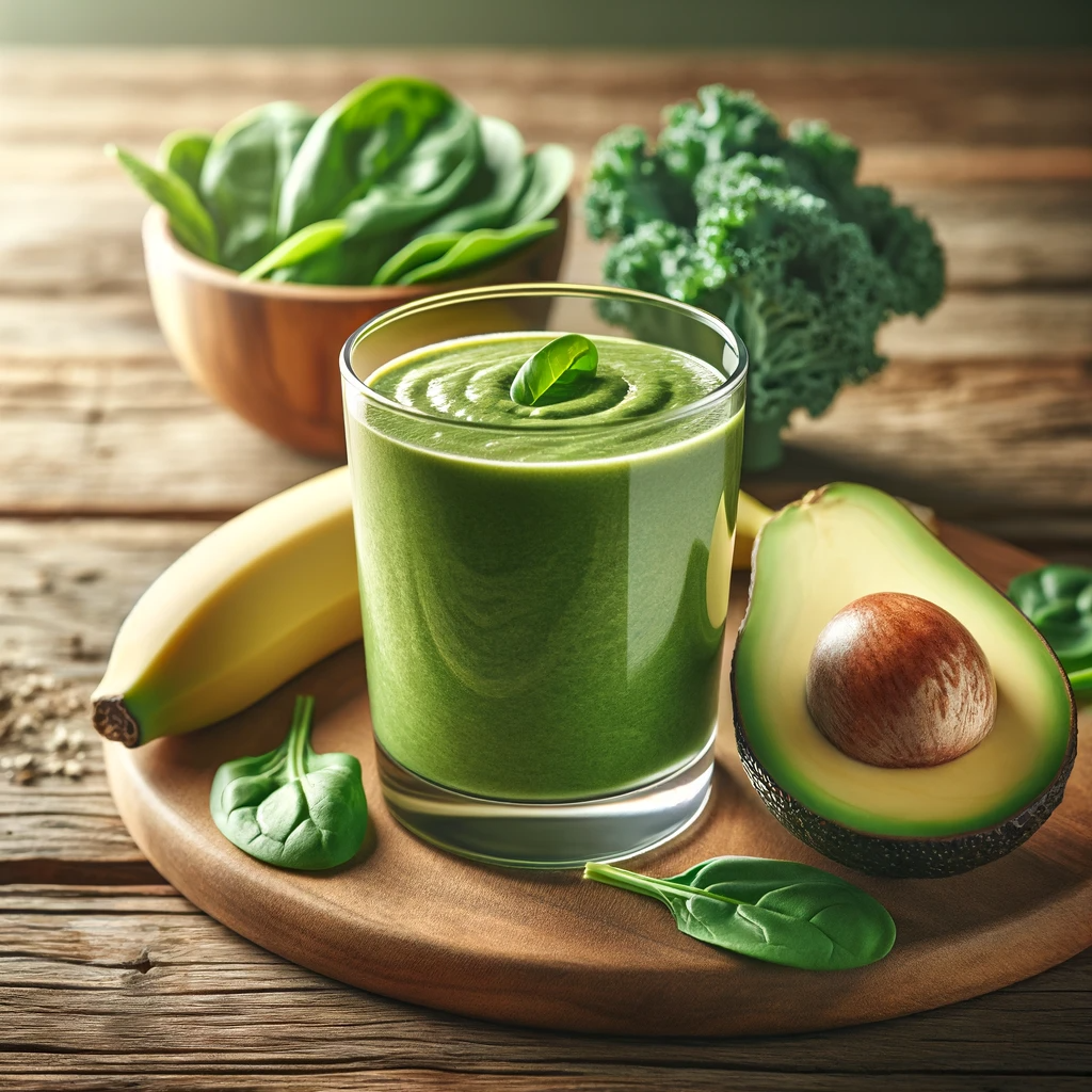🌿 Radiant Green Smoothie with a Vitamin C Boost!