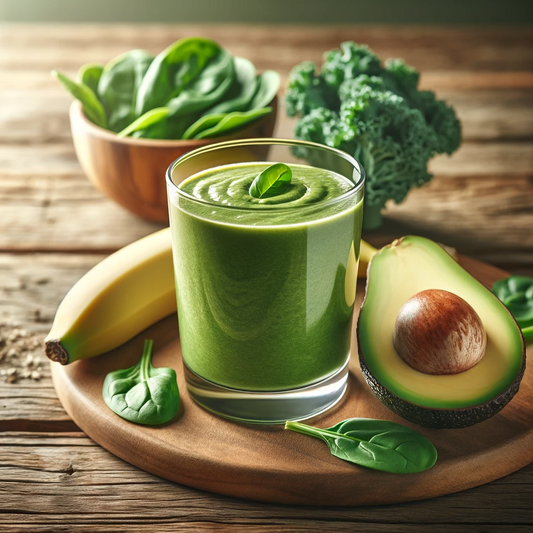 🌿 Radiant Green Smoothie with a Vitamin C Boost!